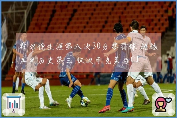 希尔德生涯第八次30分零罚球 超越库里历史第三 仅次于克莱与CJ